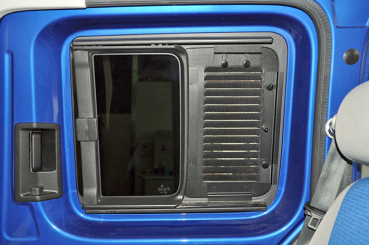 Ventilation grille sliding window for VW Caddy - passenger side